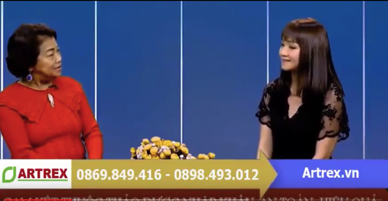 Cam kết của Artrex trên kênh truyền hình quốc tế VGN TV